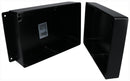 BUD Industries AN-2808-AB Enclosure Wall Mount Aluminium Black New