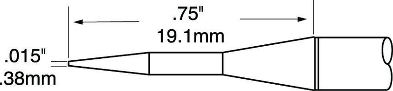 METCAL TFP-CNP1 Soldering Iron Tip, Tweezer, 0.4 mm