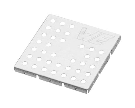 Wurth Elektronik 3600637250S Cabinet EMI Shielding Square Tin Plated Steel 38.16 mm x 25.46 2 WE-SHC Series