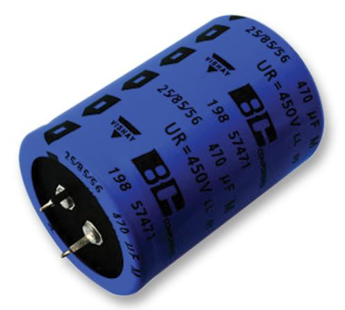 VISHAY MAL219847151E3 Electrolytic Capacitor, Snap-in, 198 PHR-SI Series, 150 &iuml;&iquest;&frac12;F, &iuml;&iquest;&frac12; 20%, 450 V, 25 mm, 1.592 ohm