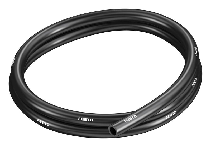 Festo PUN-H-12X2-SW Pneumatic Tubing 12 mm 8 PU (Polyurethane) Black 10 bar 50 m