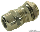 JACOB 50616ML-F Cable Gland, 5 mm, 9 mm, M16 x 1.5, Brass, Metallic - Nickel Finish