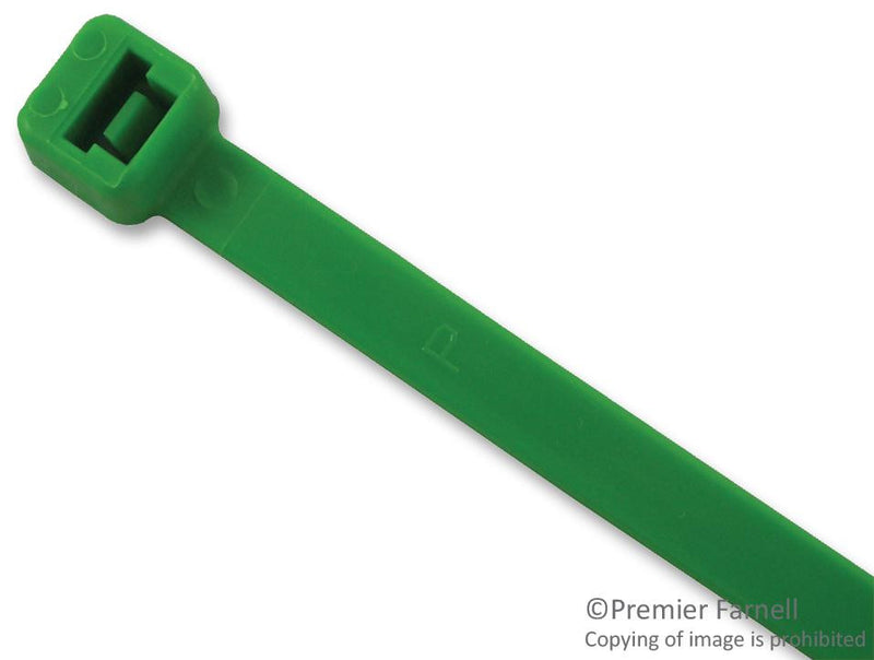 PANDUIT PLT2S-C5 Pan-Ty Cable Ties 4.8 x 188mm Green 100 Pack