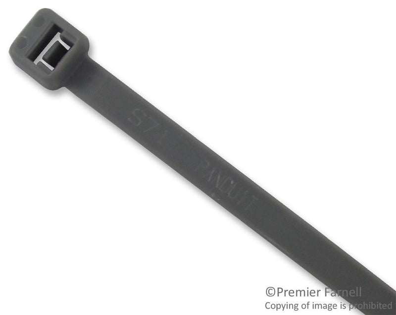 PANDUIT PLT2S-C8 Pan-Ty Cable Ties 4.8 x 188mm Grey 100 Pack