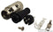 DELTRON COMPONENTS 590-0520 DIN Audio / Video Connector, Locking, 5 Contacts, Plug, Cable Mount, Silver Plated Contacts