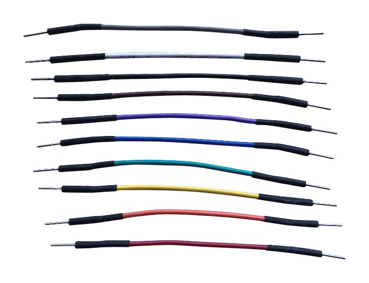 Twin Industries TW-MM-5C TW-MM-5C Jumper Wires MULTI-COLORED 5CM 24AWG