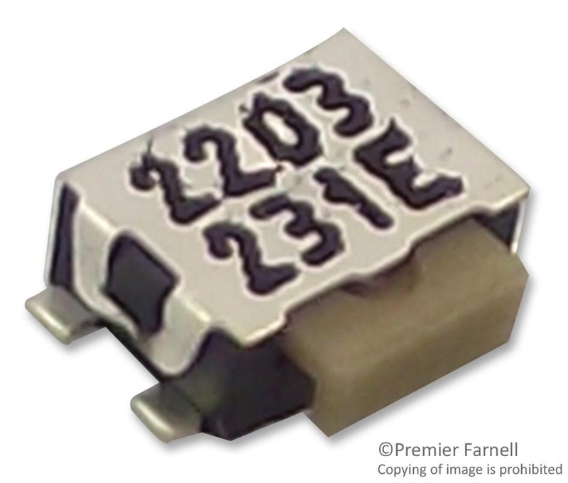 C & K COMPONENTS KMS231G LFS Tactile Switch, Non Illuminated, 32 V, 50 mA, 3 N, Solder, KMS Series