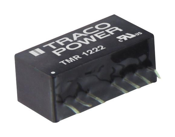 TRACOPOWER TMR 0521 Isolated Board Mount DC/DC Converter, Regulated, 2 Output, 2 W, 5 V, 200 mA, -5 V, 200 mA