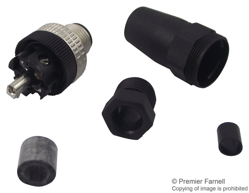 HIRSCHMANN ELST 5012 PG7 Circular Connector, E Series M12, 5 Contacts, Nylon (Polyamide) Body