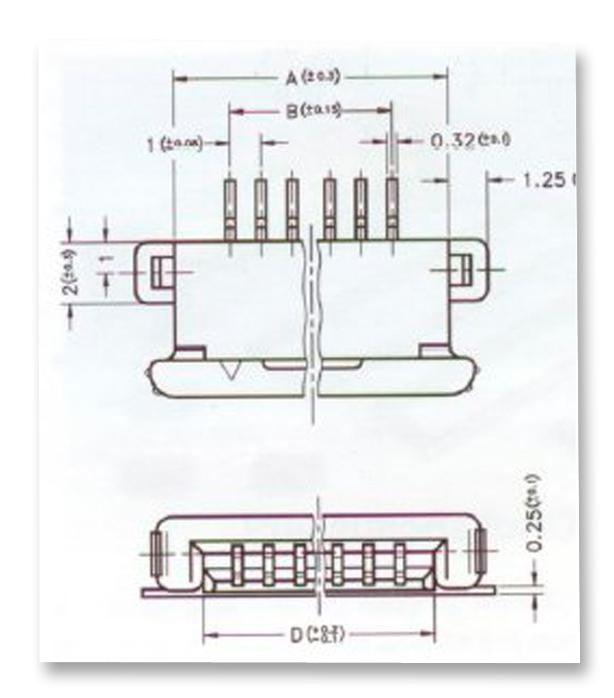 BATRON BT21020 CONNECTOR, FOR LCD MODULE