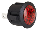 Multicomp PRO MP004442 Incandescent Indicator Light 20 mm 220 VAC Red Dome