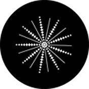 Rosco Standard Black and White Glass Spectrum Gobo