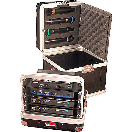 Gator Cases GM-4WR Wireless Mobile Pack - for 4 Wireless Microphone Systems