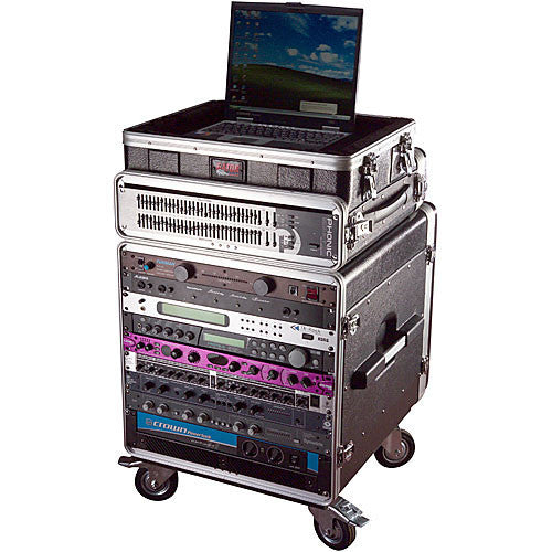 Gator Cases GRC-Base-10 Base with Casters - for Standard and Console Rack Cases