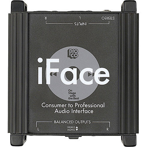 Pro Co Sound iFace Portable Audio Player Interface