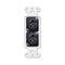 RDL DS-XLR2F Decora Wall Plate with Dual XLR 3-Pin Female Connectors (Stainless Steel)