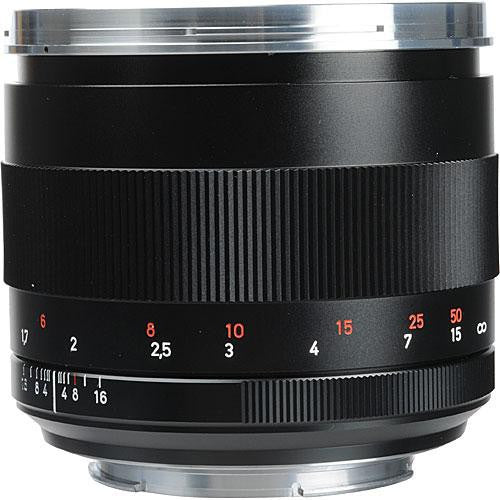 Zeiss Telephoto 85mm f/1.4 ZE Planar T* Manual Focus Lens for Canon EOS