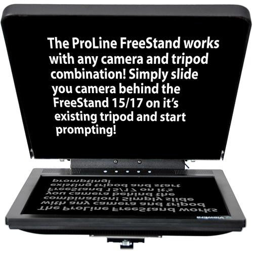 Prompter People Proline FreeStand 17" High Bright Teleprompter