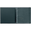 Prat Classic Ring Binder - 11 x 17" - Black - Ten Sheet Protectors