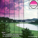 Tiffen 6.6 x 6.6" 1 Magenta Hard-Edge Graduated Filter