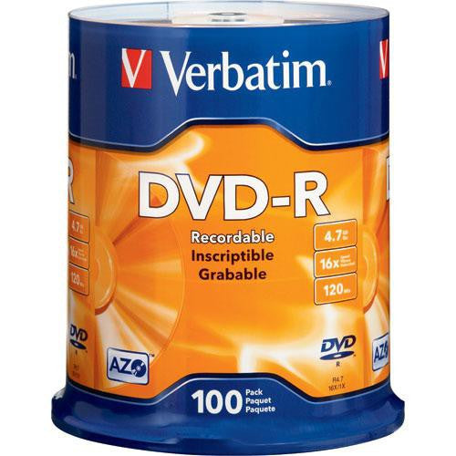 Verbatim DVD-R 4.76GB 16X (100)