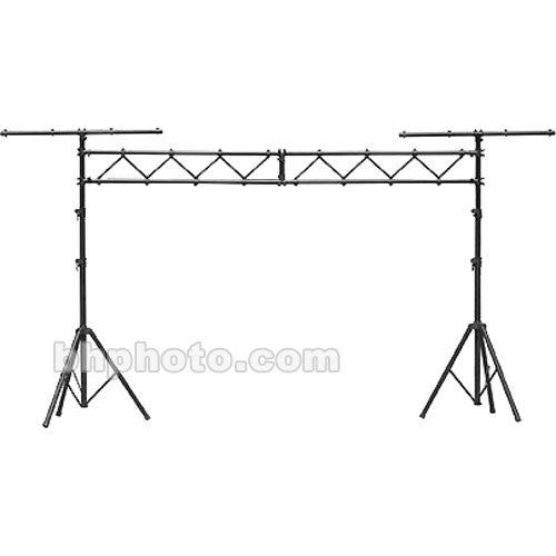 On-Stage Lighting Stands with 10' Truss - 10.5'