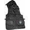 Porta Brace Video Vest with Hood (Large, Black)