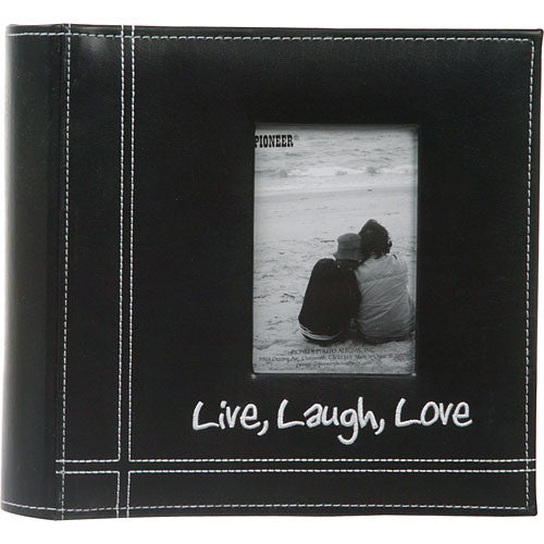 Pioneer Photo Albums DA200LLL/S Sewn Album - Live, Laugh