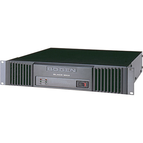 Bogen Communications X600 Black Max Power Amplifier 600W/per Channel @ 70V