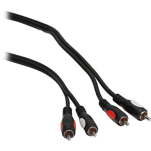 Pearstone 2 RCA Male to 2 RCA Male Audio Cable (6')