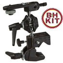 Manfrotto 155 Double Ball Joint Head with Camera Platform and 035 Super Clamp