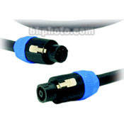 Pro Co Sound Lifelines PowerPlus 8-Pin Speakon to 8-Pin Speakon Speaker Cable (13 Gauge) - 50'