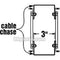 Middle Atlantic 5CC37 Cable Chase Kit for 5-37