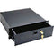 Middle Atlantic D5LK 5-Space Rack Drawer with Lock (Black Textured)