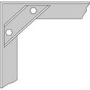 Middle Atlantic SC-Z4 Seismic Floor Anchor Brackets