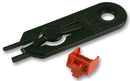 PANDUIT PSL-DCJB-C Connector Accessory, Red, RJ45 Jack Blockout Device, RJ45 Connectors