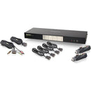 IOGEAR 4-Port Dual View Dual-Link DVI KVMP Switch with Audio