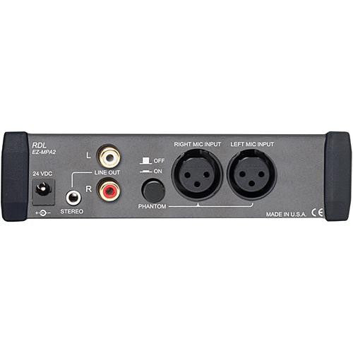 RDL EZ-MPA2 - Microphone Preamp