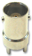 TE CONNECTIVITY 5-1634506-1 RF / Coaxial Connector, BNC Coaxial, Straight Jack, Solder, 50 ohm, Brass