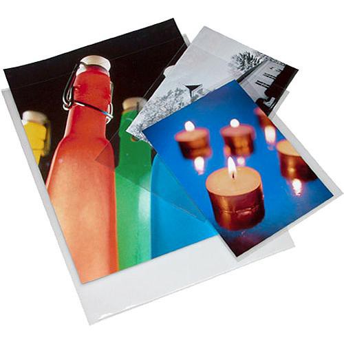 Print File Polypropylene Presentation Pocket (12 x 18", 100-Pack)