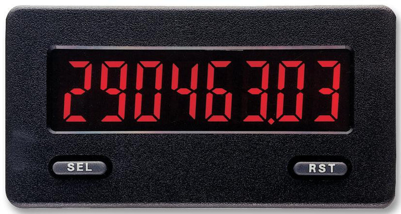 RED LION CONTROLS CUB5B000 COUNTER/TACHOMETER, BACKLIT LCD