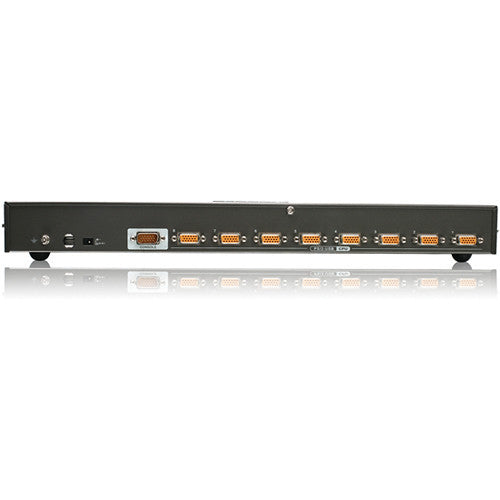 IOGEAR 8-Port USB PS/2 Combo KVMP Switch With PS/2 KVM Cables