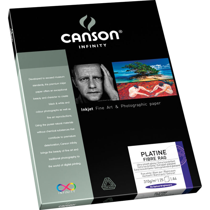 Canson Infinity Platine Fibre Rag Paper (11 x 17", 25 Sheets)