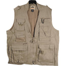 Humvee by CampCo Safari Photo Vest (Medium, Khaki)