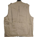 Humvee by CampCo Safari Photo Vest (X-Large, Khaki)