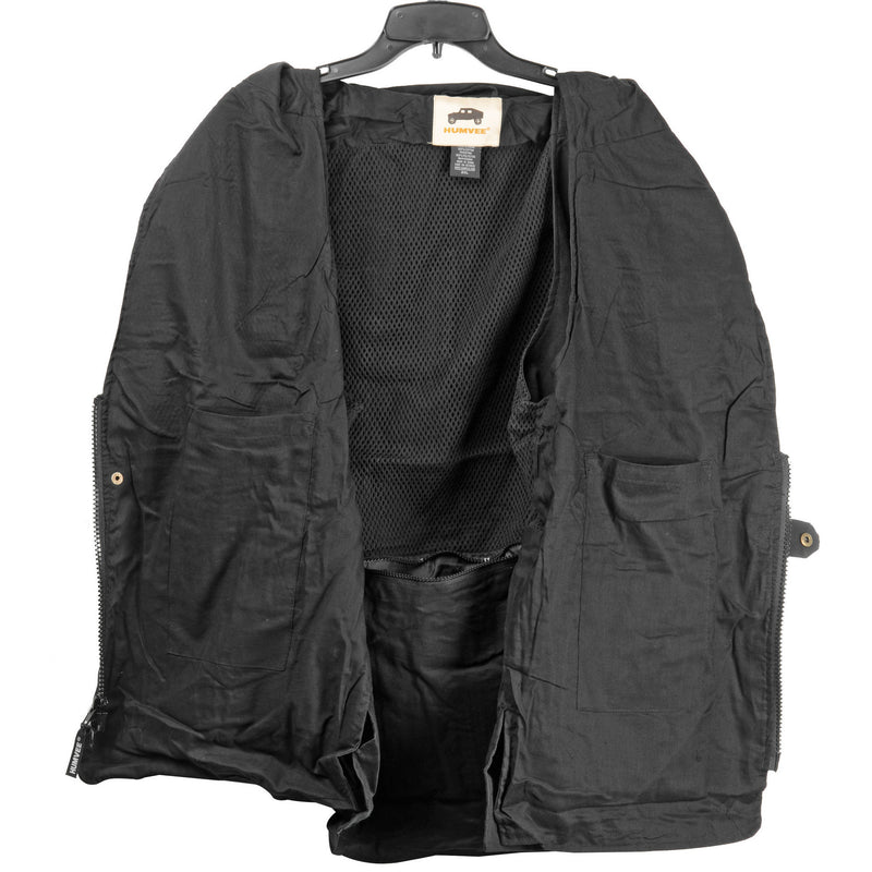 Humvee by CampCo Safari Photo Vest (X-Small, Black)