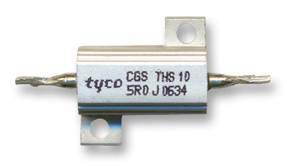 CGS - TE CONNECTIVITY THS102R0J Resistor, Axial Leaded, 2 ohm, 10 W, 160 V, &plusmn; 5%, THS Series, Wirewound