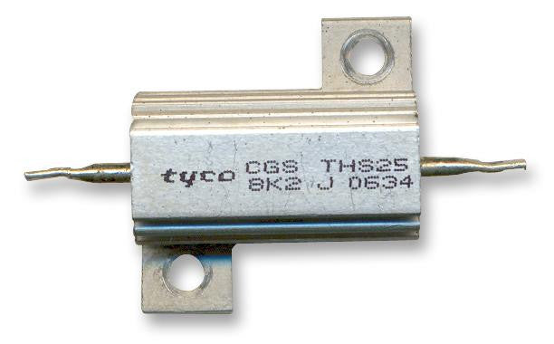 CGS - TE CONNECTIVITY THS2547RJ Resistor, Axial Leaded, 47 ohm, 25 W, 550 V, &iuml;&iquest;&frac12; 5%, THS Series, Wirewound