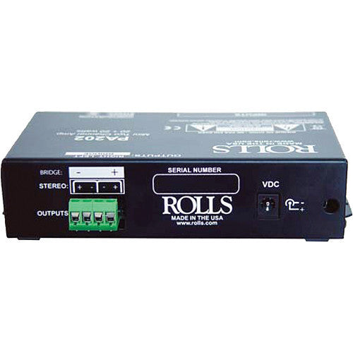 Rolls PA202 20W Class-D Mini Stereo Amplifier