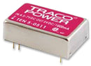 TRACOPOWER TEN 5-2411 Isolated Board Mount DC/DC Converter, Metal Case, 1 Output, 6 W, 5 V, 1 A